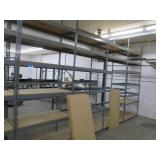4 Sections of buttonhole shelving