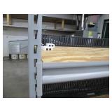 1 Section of buttonhole racking