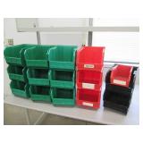 Large lot of mid-sized red and gree...