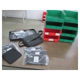 Lot of Red Akro-Bins And Green U-li...