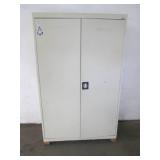 Large metal storage cabinet