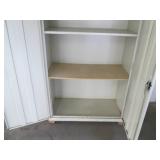 Large metal storage cabinet