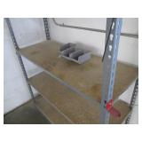 one section of buttonhole shelving