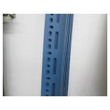 Disassembled shelving unit, includes shelves and hardware