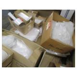 Pallet of new U Line and other shipping supplies, includes several cases of foil anti static mailers