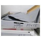 Pallet of new U Line and other shipping supplies, includes several cases of foil anti static mailers