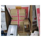 Pallet of new U Line and other shipping supplies, includes several cases of foil anti static mailers