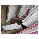 Pallet of new U Line and other shipping supplies, includes several cases of foil anti static mailers