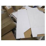 Pallet of envelopes, file storage boxes and other office supplies