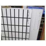 3 large and 2 small whiteboards and...