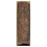 Russell O. Strom Hand-Carved Wooden Sculpture of Woman in Log Russell O. Strom Hand-Carved Wooden Sculpture of Woman in Log