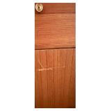 Vintage Asian Scene Handcrafted Wooden Bar with Intricate Carvings Vintage Asian Scene Handcrafted Wooden Bar with Intricate Carvings