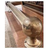 Vintage Asian Scene Handcrafted Wooden Bar with Intricate Carvings Vintage Asian Scene Handcrafted Wooden Bar with Intricate Carvings