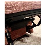 Flexsteel Brown Recliner with Patterned Upholstery. One of Two Matching Pieces, Lots 4 and 5 Flexsteel Brown Recliner with Patterned Upholstery. One of Two Matching Pieces, Lots 4 and 5