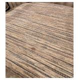 Set of 4 Metal Bar Stools with Padded Seats Set of 4 Metal Bar Stools with Padded Seats