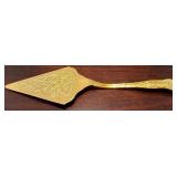 Reed & Barton Gold-Plated Silverware Set in Wooden Chest Reed & Barton Gold-Plated Silverware Set in Wooden Chest