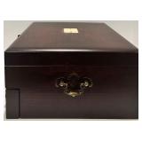 Reed & Barton Gold-Plated Silverware Set in Wooden Chest Reed & Barton Gold-Plated Silverware Set in Wooden Chest