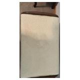 Antique Wooden Vanity Desk with Mirror and Stool - Lots 11, 13, and 15 are matching Antique Wooden Vanity Desk with Mirror and Stool - Lots 11, 13, and 15 are matching