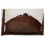 Vintage Wooden Bed Frame with Meridan Mattress and Box Spring - Lots 11, 13, and 15 are matching Vintage Wooden Bed Frame with Meridan Mattress and Box Spring - Lots 11, 13, and 15 are matching