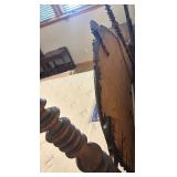 Vintage Wooden Bed Frame with Meridan Mattress and Box Spring - Lots 11, 13, and 15 are matching Vintage Wooden Bed Frame with Meridan Mattress and Box Spring - Lots 11, 13, and 15 are matching