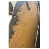 Vintage Wooden Bed Frame with Meridan Mattress and Box Spring - Lots 11, 13, and 15 are matching Vintage Wooden Bed Frame with Meridan Mattress and Box Spring - Lots 11, 13, and 15 are matching