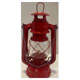 Collection of Home Decor: Glass Bottles, Red Lantern, and Musical Wooden Handcarved Handcar Model Collection of Home Decor: Glass Bottles, Red Lantern, and Musical Wooden Handcarved Handcar Model