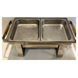 Stainless Steel Chafing Dish Set with Dual Fuel Holders Stainless Steel Chafing Dish Set with Dual Fuel Holders
