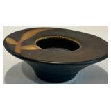 Decorative Faux Plant, Grape Vine Wreath, and Wooden Israeli Vase Set Decorative Faux Plant, Grape Vine Wreath, and Wooden Israeli Vase Set