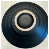 Decorative Faux Plant, Grape Vine Wreath, and Wooden Israeli Vase Set Decorative Faux Plant, Grape Vine Wreath, and Wooden Israeli Vase Set