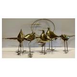 Vintage Bijan Brass Coastal Sandpiper Bird Wall Art Sculpture Vintage Bijan Brass Coastal Sandpiper Bird Wall Art Sculpture
