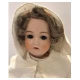 Antique German Kestner Bisque Doll with Vintage Clothing Antique German Kestner Bisque Doll with Vintage Clothing