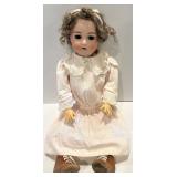 Antique German Kestner Bisque Doll with Vintage Clothing Antique German Kestner Bisque Doll with Vintage Clothing