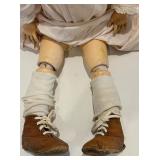 Antique German Kestner Bisque Doll with Vintage Clothing Antique German Kestner Bisque Doll with Vintage Clothing