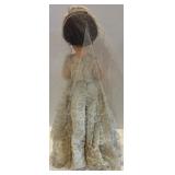 Set of 3 Vintage Bride Dolls in Lace Wedding Attire Set of 3 Vintage Bride Dolls in Lace Wedding Attire