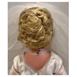 Set of 3 Vintage Bride Dolls in Lace Wedding Attire Set of 3 Vintage Bride Dolls in Lace Wedding Attire