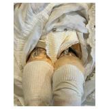 Set of 3 Vintage Bride Dolls in Lace Wedding Attire Set of 3 Vintage Bride Dolls in Lace Wedding Attire