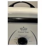 Rival 16 Quart Roaster Oven with Removable Lid Rival 16 Quart Roaster Oven with Removable Lid