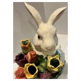 Kaldun & Bogle Porcelain Rabbit Tulip Vase Kaldun & Bogle Porcelain Rabbit Tulip Vase