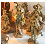 Vintage Nativity Scene with Figurines and Stable Vintage Nativity Scene with Figurines and Stable