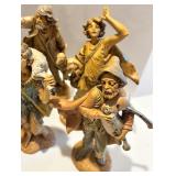 Vintage Nativity Scene with Figurines and Stable Vintage Nativity Scene with Figurines and Stable