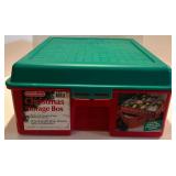 Christmas Ornament Storage Box with Assorted Holiday Ornaments Christmas Ornament Storage Box with Assorted Holiday Ornaments