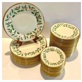 Lenox Holiday Dimension Collection Porcelain Dish Set Lenox Holiday Dimension Collection Porcelain Dish Set