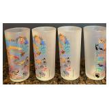 Set of 8 Minnesota Themed Frosted Glass Tumblers by Catstudio Set of 8 Minnesota Themed Frosted Glass Tumblers by Catstudio