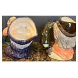 Pair of Royal Doulton Character Toby Mugs / Jugs: Old Salt & The Walrus and Carpenter Pair of Royal Doulton Character Toby Mugs / Jugs: Old Salt & The Walrus and Carpenter