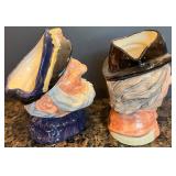 Pair of Royal Doulton Character Toby Mugs / Jugs: Old Salt & The Walrus and Carpenter Pair of Royal Doulton Character Toby Mugs / Jugs: Old Salt & The Walrus and Carpenter