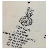 Pair of Royal Doulton Character Toby Mugs / Jugs: Old Salt & The Walrus and Carpenter Pair of Royal Doulton Character Toby Mugs / Jugs: Old Salt & The Walrus and Carpenter