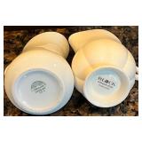 Collection of 22 Mix and Match Vintage White Porcelain Dinnerware and Serveware Collection of 22 Mix and Match Vintage White Porcelain Dinnerware and Serveware