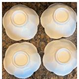 Collection of 22 Mix and Match Vintage White Porcelain Dinnerware and Serveware Collection of 22 Mix and Match Vintage White Porcelain Dinnerware and Serveware