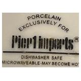 Collection of 22 Mix and Match Vintage White Porcelain Dinnerware and Serveware Collection of 22 Mix and Match Vintage White Porcelain Dinnerware and Serveware