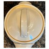 Rustic Stoneware Soup Tureen & Bowl Set with Floral Design Rustic Stoneware Soup Tureen & Bowl Set with Floral Design